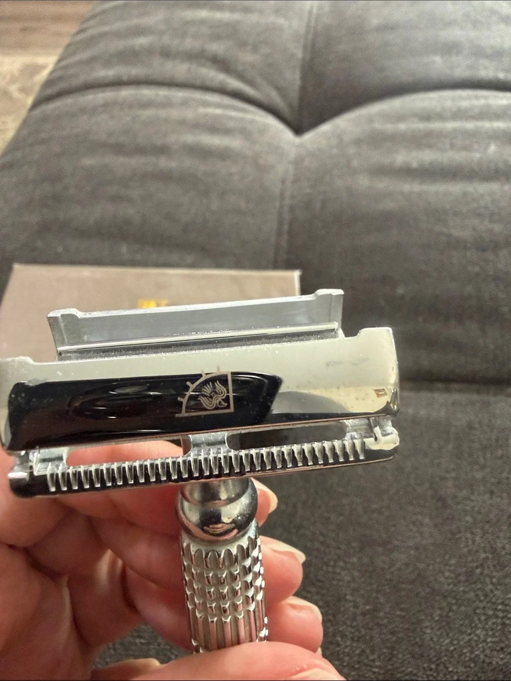 The Chieftain Chrome Safety Razor - Silver